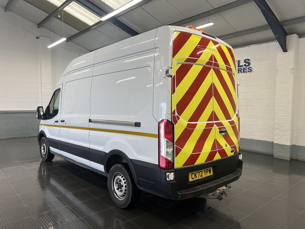 Ford Transit Custom 2.0 350 Ecoblue Leader Panel Van CK72YPW White #2