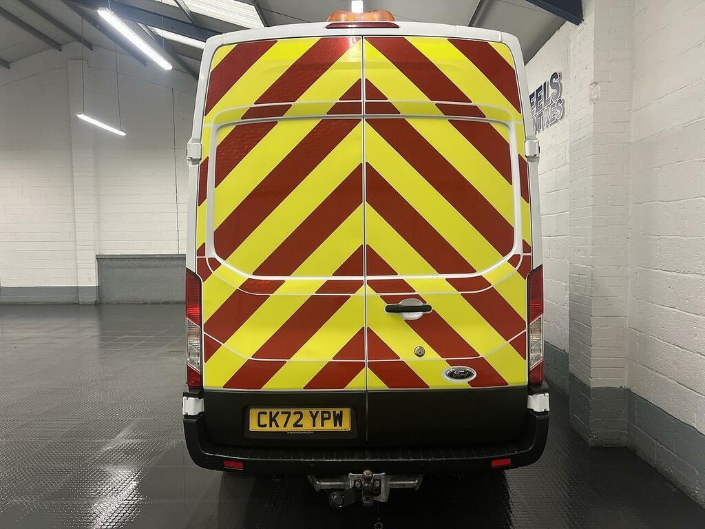 Ford Transit Custom 2.0 350 Ecoblue Leader Panel Van CK72YPW White #4