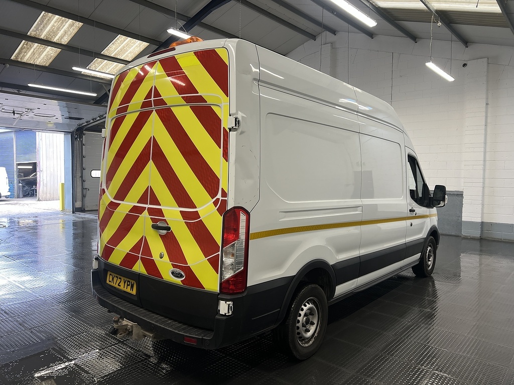 Ford Transit Custom 2.0 350 Ecoblue Leader Panel Van CK72YPW White #3