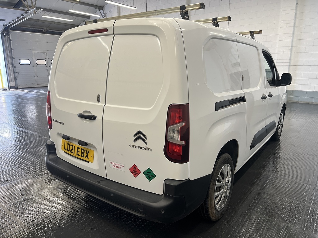 Citroen Berlingo 1.5 Bluehdi 950 Enterprise XL Panel Van 6Dr White #3