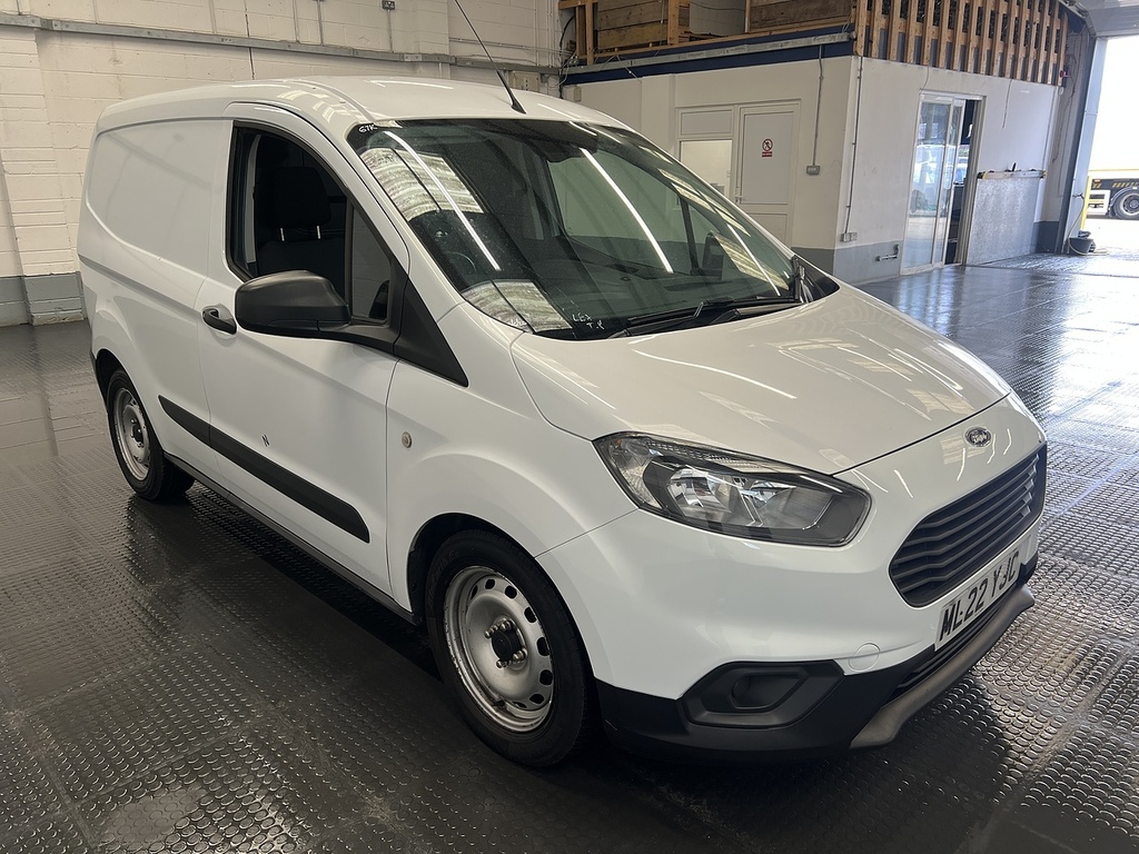 Ford Transit Courier 1.0 Ecoboost Leader Panel Van L1 White #3