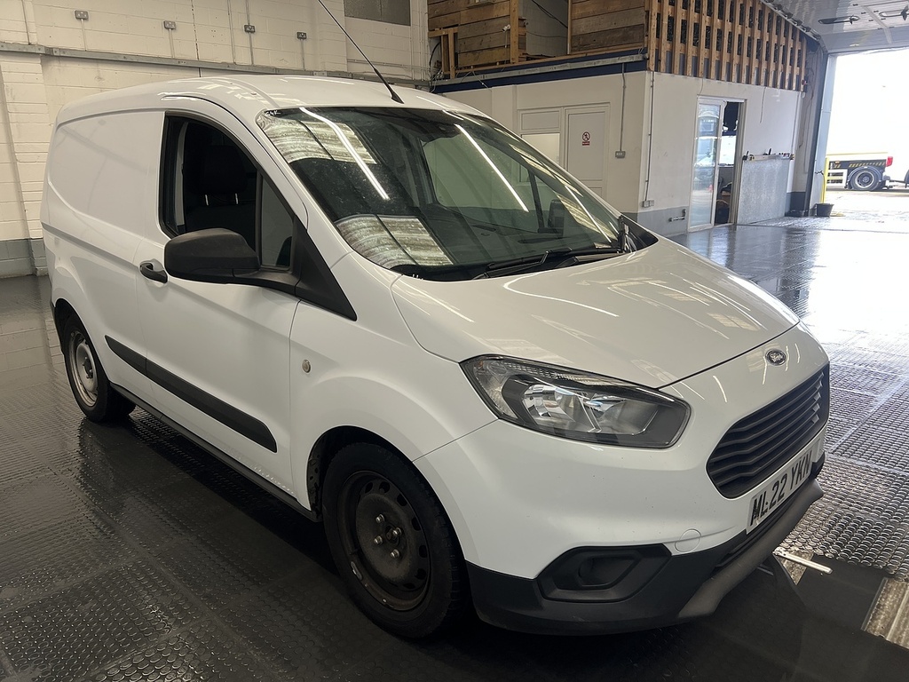 Ford Transit Courier 1.0 Ecoboost Leader Panel Van L1 White #4