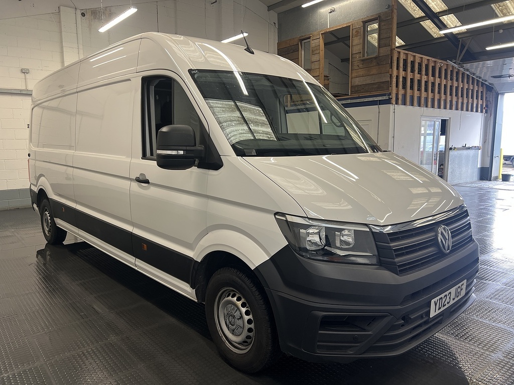 Volkswagen Crafter 2.0 Tdi Cr35 Trendline Panel Van White #4