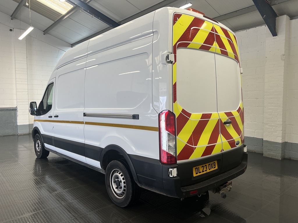 Ford Transit Custom 2.0 350 Ecoblue Leader Panel Van DL23OXB White #2