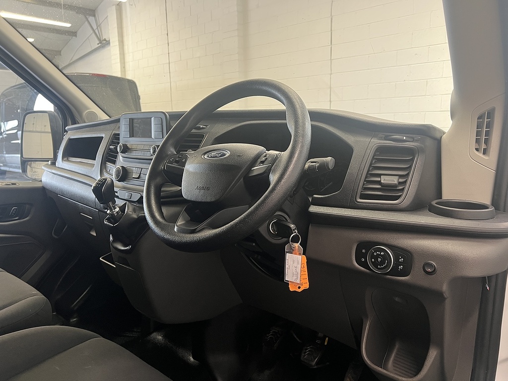 Ford Transit Custom 2.0 350 Ecoblue Leader Panel Van DL23OXB White #6