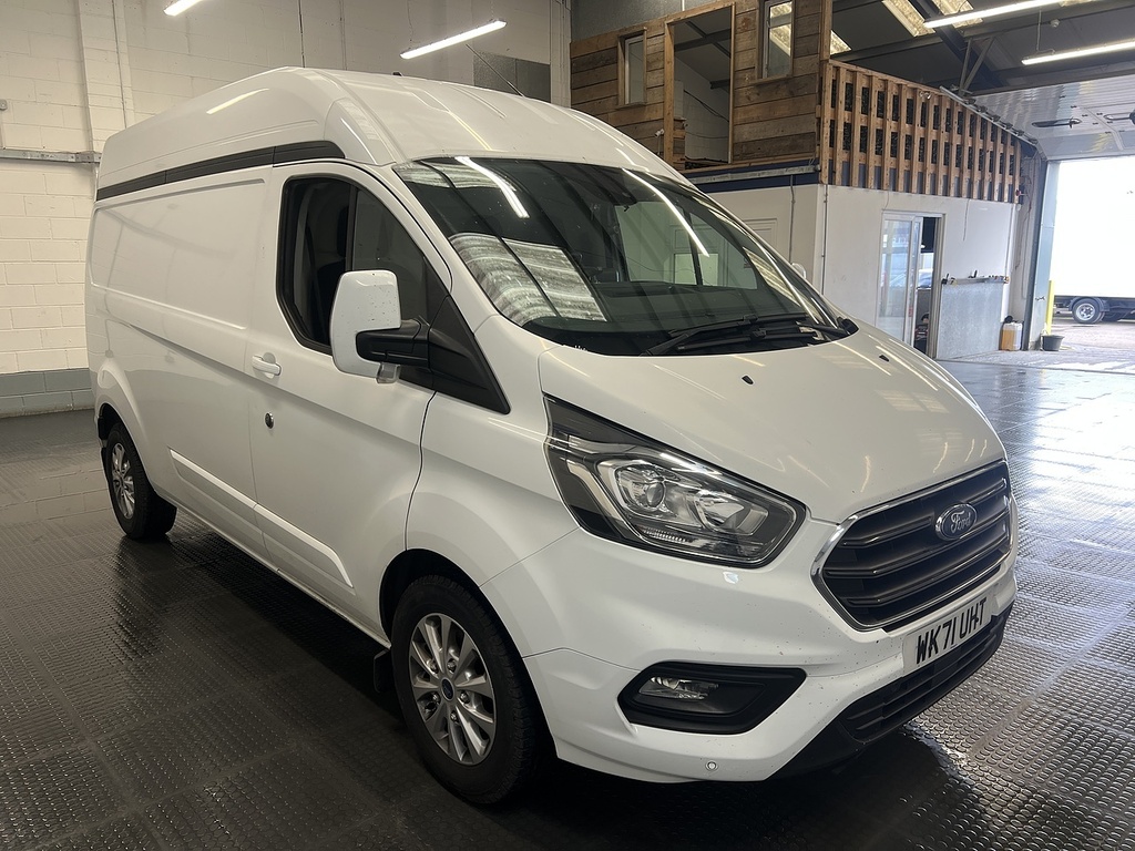 Ford Transit Custom 2.0 290 Ecoblue Leader Fwd L2 H2 Euro 6 Ss White #4