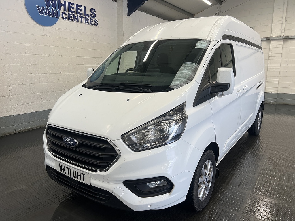 Ford Transit Custom 2.0 290 Ecoblue Leader Fwd L2 H2 Euro 6 Ss White #1