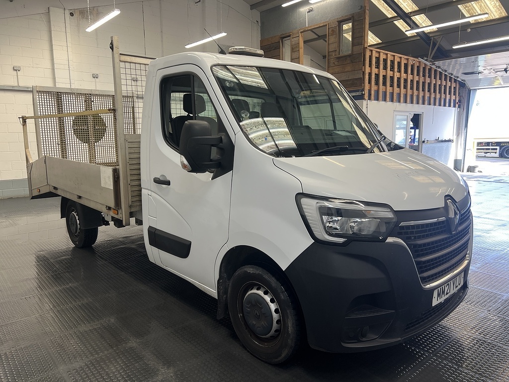 Renault Master 2.3 Dci 35 Business Platform Cab White #2
