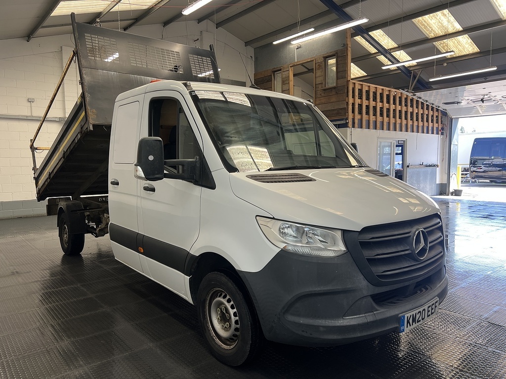 Mercedes-Benz Sprinter 316 Cdi 2.1 Tipper White #2