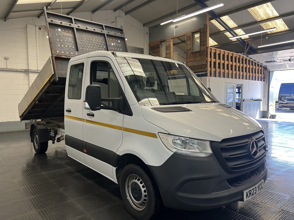 Mercedes-Benz Sprinter 314 Cdi 2.1 Tipper White #2