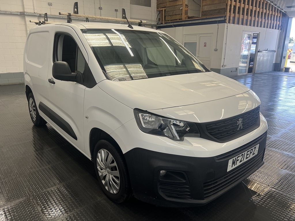 Peugeot Partner 1.5 Bluehdi 1000 Professional Standard Panel Van 5 White #4