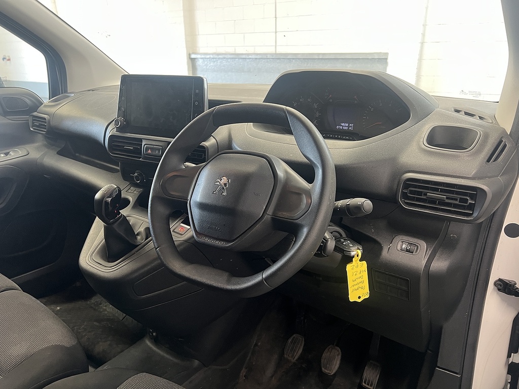 Peugeot Partner 1.5 Bluehdi 1000 Professional Standard Panel Van 5 White #6