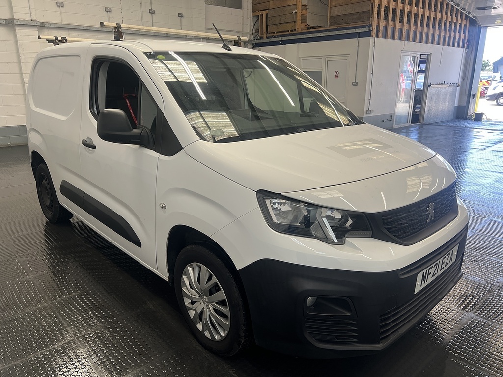 Peugeot Partner 1.5 Bluehdi 1000 Professional Standard Panel Van 5 White #4