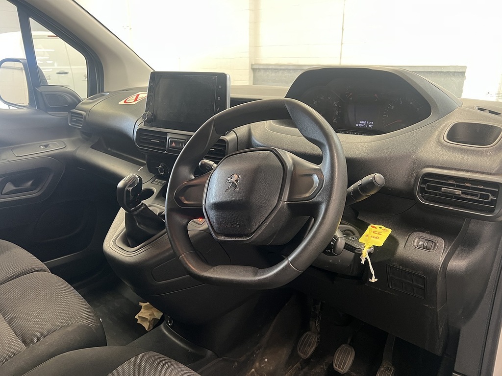 Peugeot Partner 1.5 Bluehdi 1000 Professional Standard Panel Van 5 White #6
