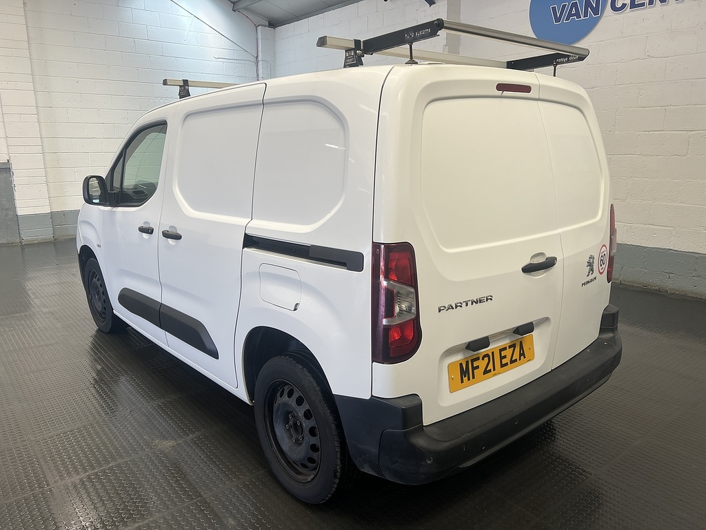Peugeot Partner 1.5 Bluehdi 1000 Professional Standard Panel Van 5 White #2