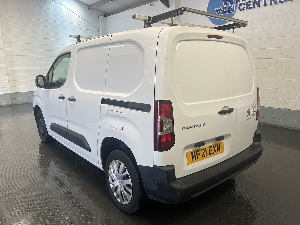 Peugeot Partner 1.5 Bluehdi 1000 Professional Standard Panel Van 5 White #2