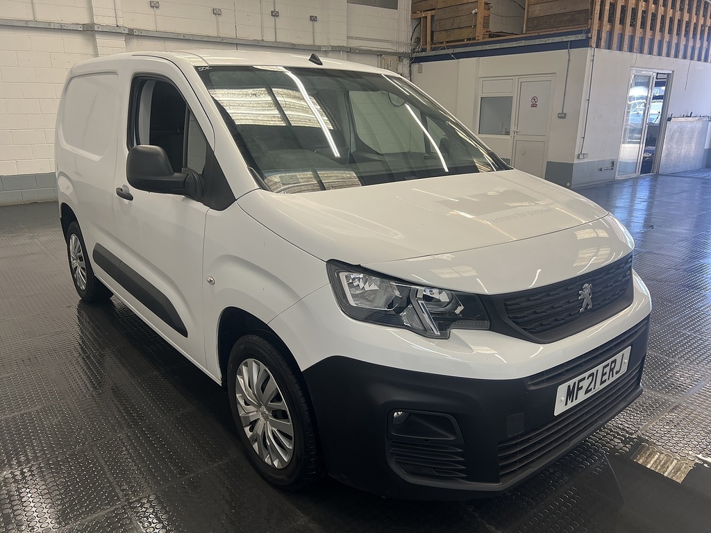 Peugeot Partner 1.5 Bluehdi 1000 Professional Standard Panel Van 5 White #4