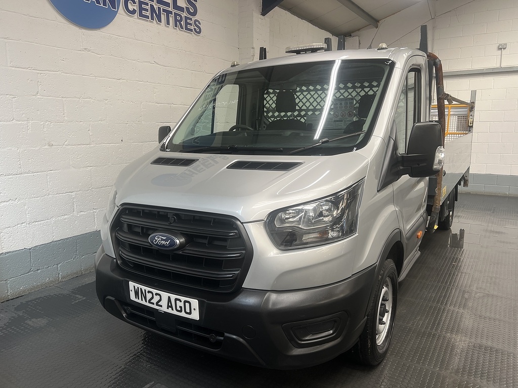 Ford Transit Custom 2.0 350 Ecoblue Hd Leader L4dropside M WN22AGO Silver