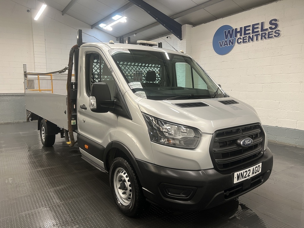 Ford Transit Custom 2.0 350 Ecoblue Hd Leader L4dropside M WN22AGO Silver #6