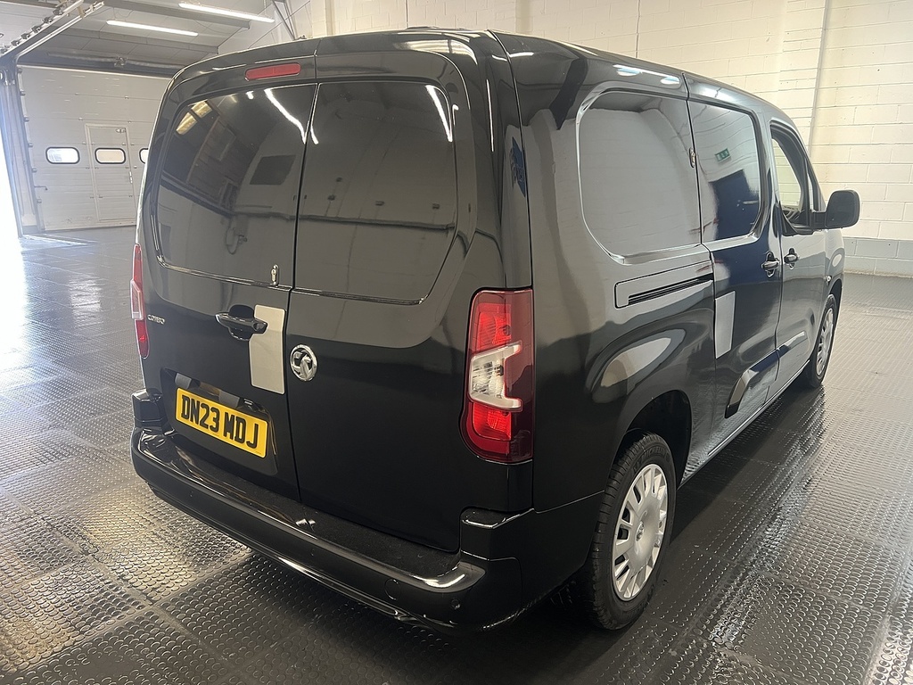 Vauxhall Combo 1.5 Turbo D 2300 Pro Panel Van 6Dr L Black #3