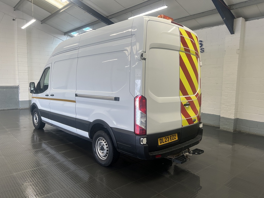 Ford Transit Custom 2.0 350 Ecoblue Leader Panel Van DL23EZZ White #2