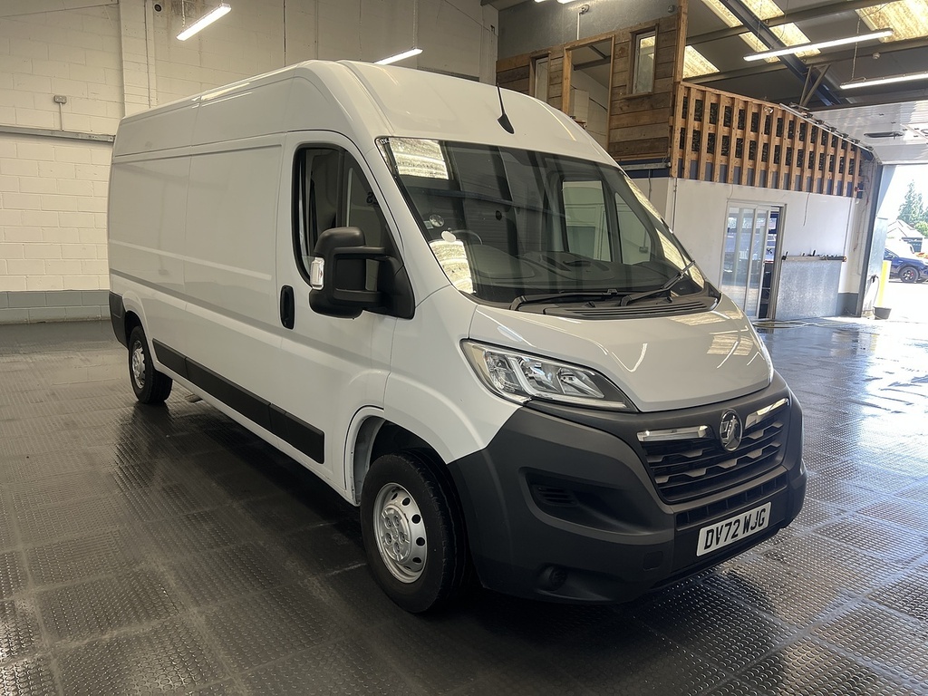 Vauxhall Movano 2.2 Cdti 3500 Biturbo Dynamic Panel Van White #4