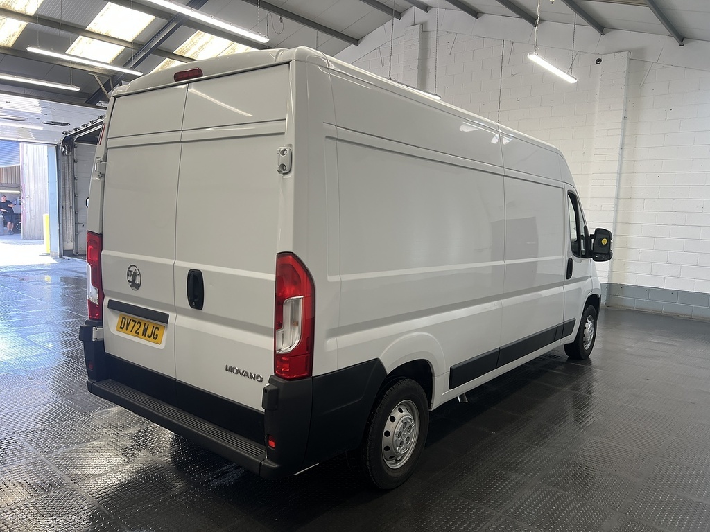 Vauxhall Movano 2.2 Cdti 3500 Biturbo Dynamic Panel Van White #3