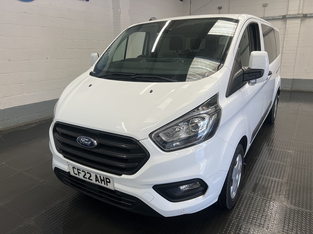 Ford Transit Custom 2.0 320 Ecoblue Trend Kombi Double Cab White