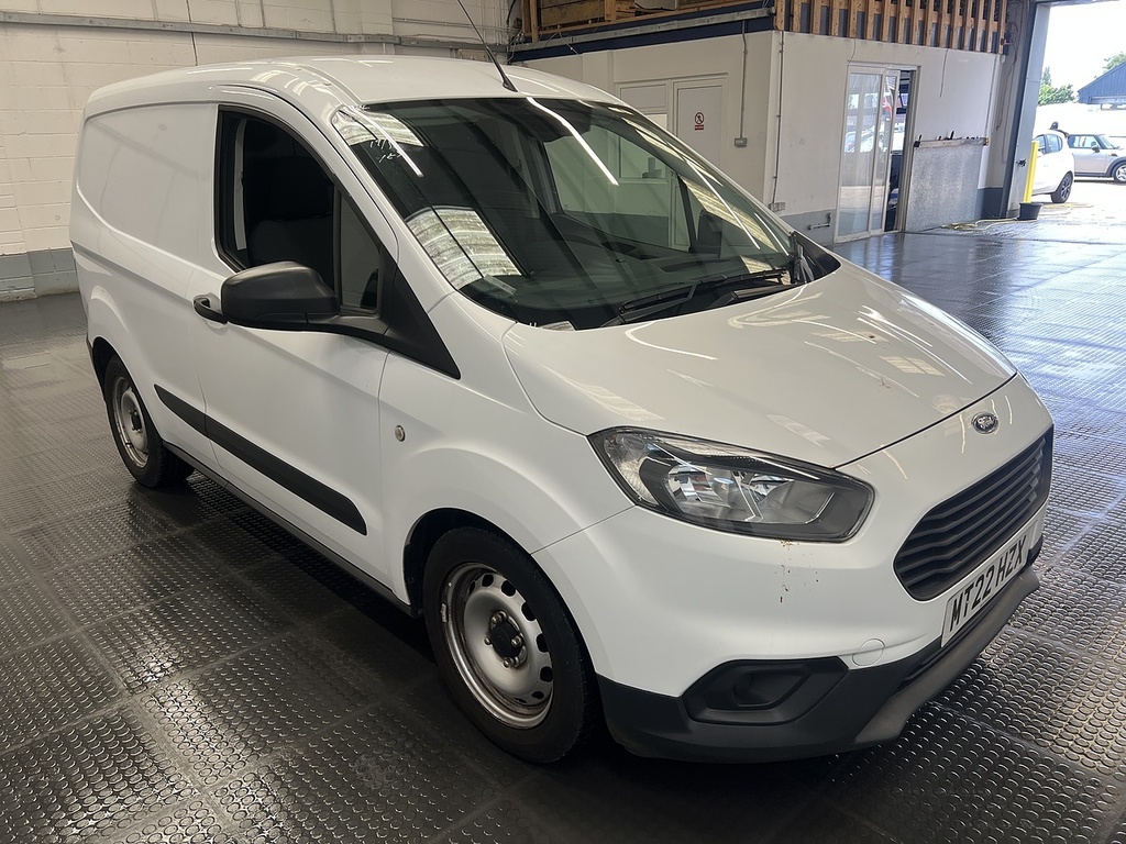 Ford Transit Courier 1.0 Ecoboost Leader Panel Van L1 White #4