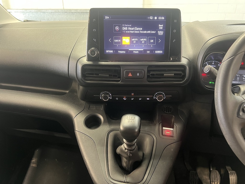 Vauxhall Combo 1.5 Turbo D 2300 Pro Panel Van 6Dr L Grey #8