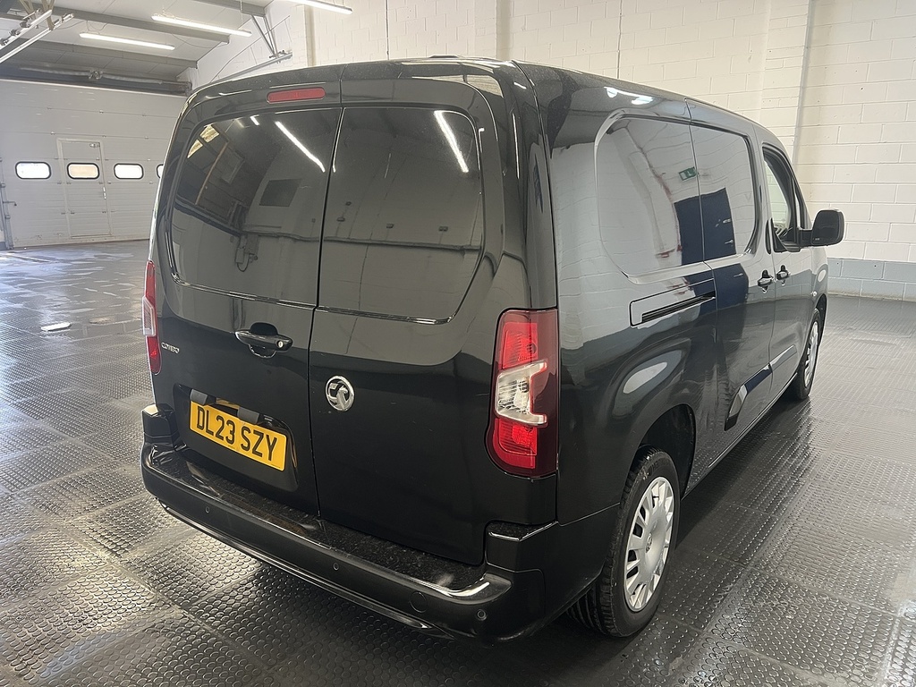 Vauxhall Combo 1.5 Turbo D 2300 Pro Panel Van 6Dr L Black #3
