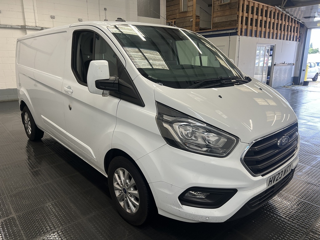 Ford Transit Custom 2.0 300 Ecoblue Limited Panel Van Manua White #4