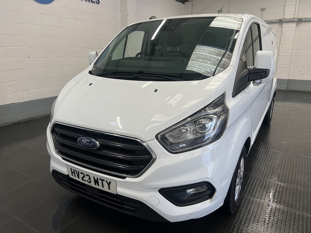 Ford Transit Custom 2.0 300 Ecoblue Limited Panel Van Manua White