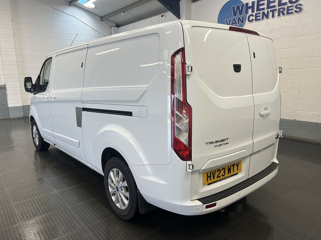 Ford Transit Custom 2.0 300 Ecoblue Limited Panel Van Manua White #2