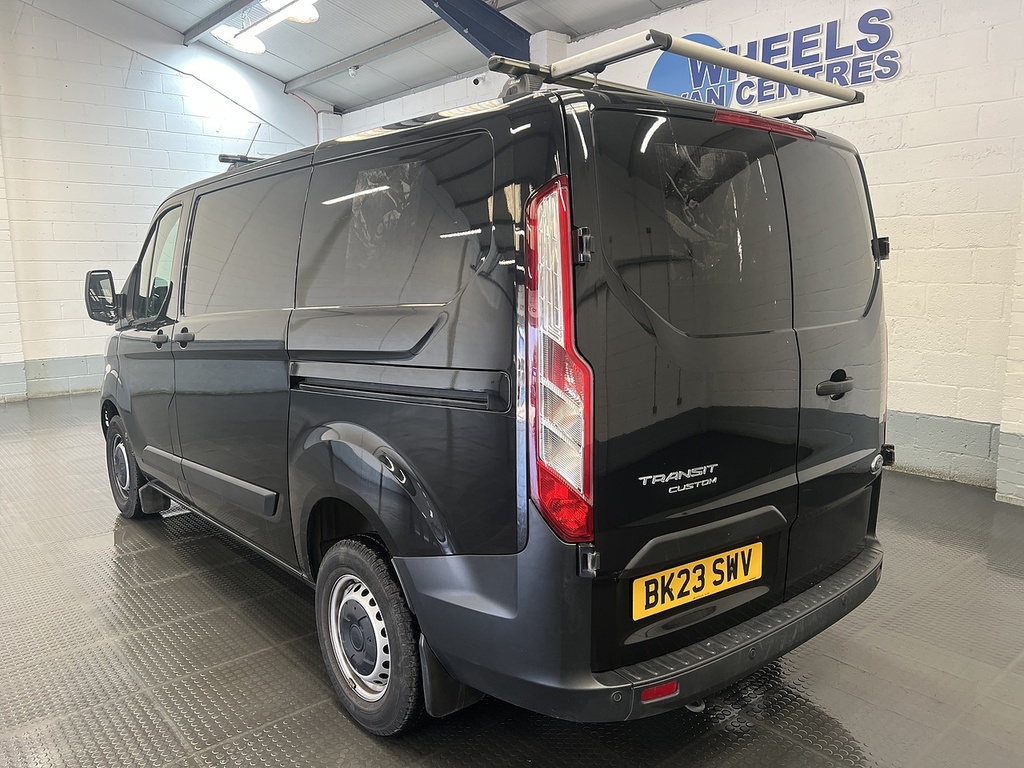 Ford Transit Custom 2.0 280 Ecoblue Leader Panel Van Black #2