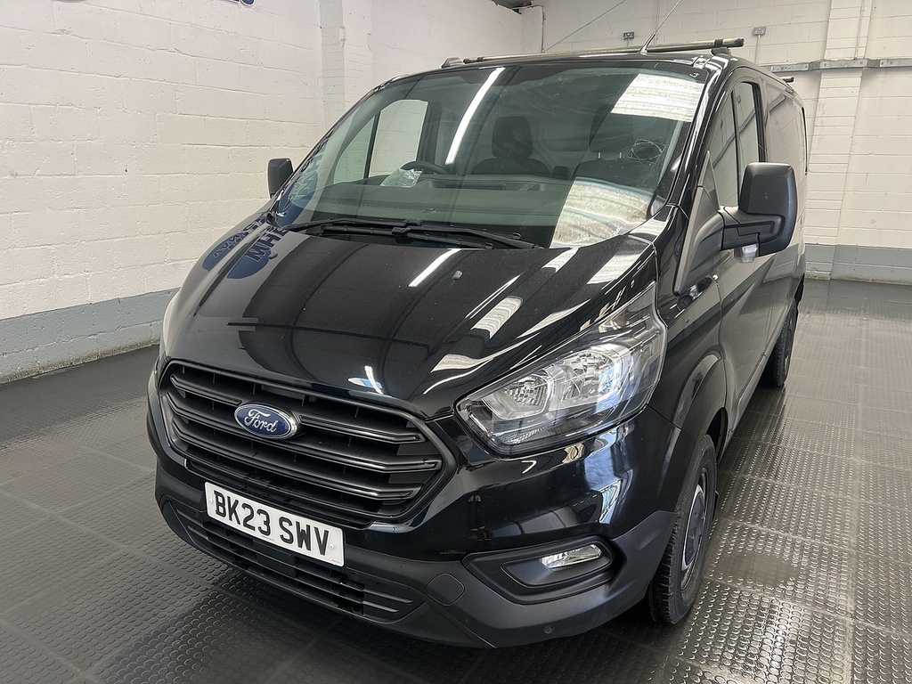 Ford Transit Custom 2.0 280 Ecoblue Leader Panel Van Black