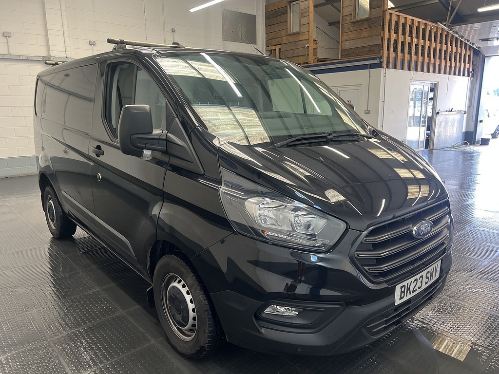 Ford Transit Custom 2.0 280 Ecoblue Leader Panel Van Black #4