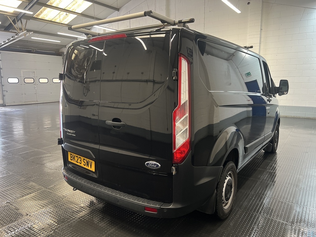 Ford Transit Custom 2.0 280 Ecoblue Leader Panel Van Black #3