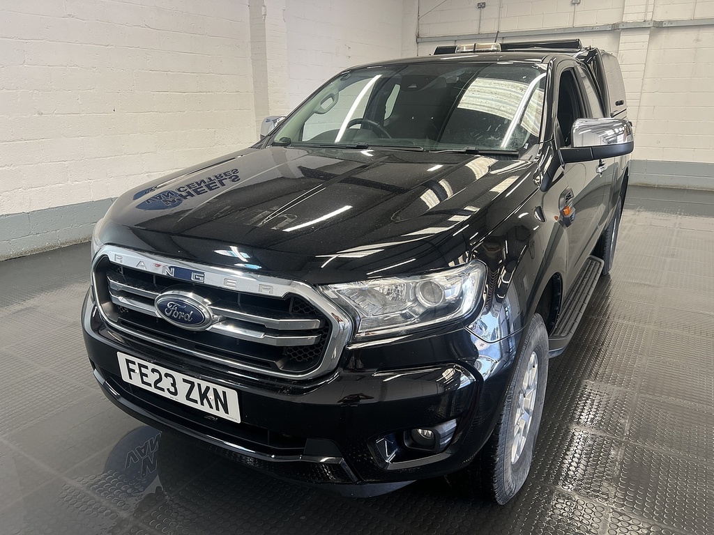 Ford Ranger 2.0 Ecoblue Xlt Pickup Super Extended Cab Dies Black