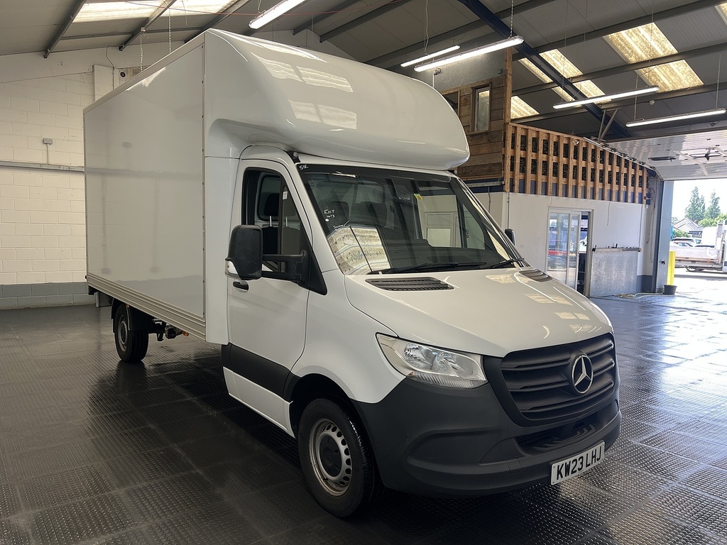 Mercedes-Benz Sprinter 2.0 315 Cdi Progressive Luton Van Manua White #4