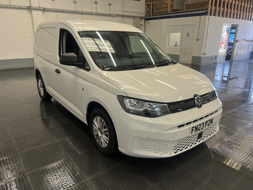 Volkswagen Caddy 2.0 Tdi C20 Commerce Plus Panel Van Man White #4