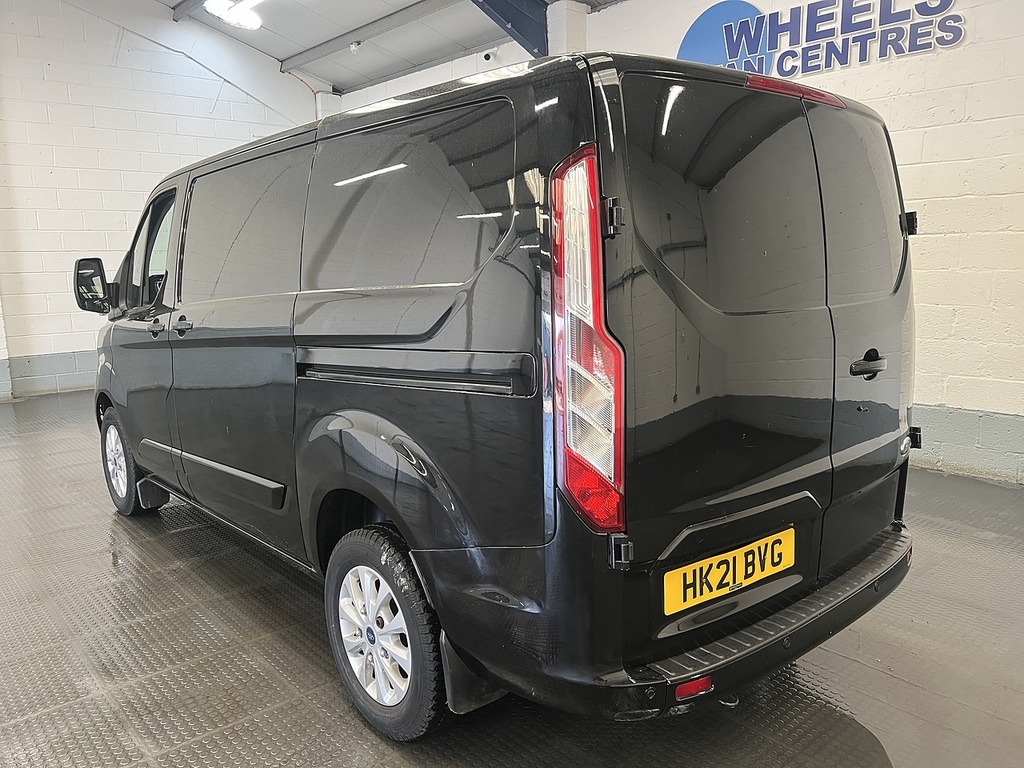 Ford Transit Custom 2.0 280 Ecoblue Limited Panel Van Manua Black #2