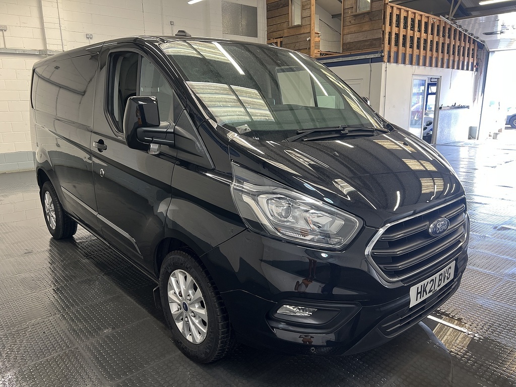 Ford Transit Custom 2.0 280 Ecoblue Limited Panel Van Manua Black #4