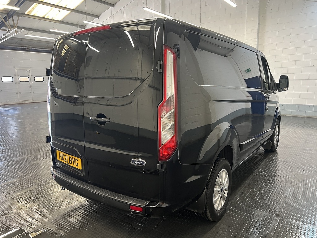Ford Transit Custom 2.0 280 Ecoblue Limited Panel Van Manua Black #3