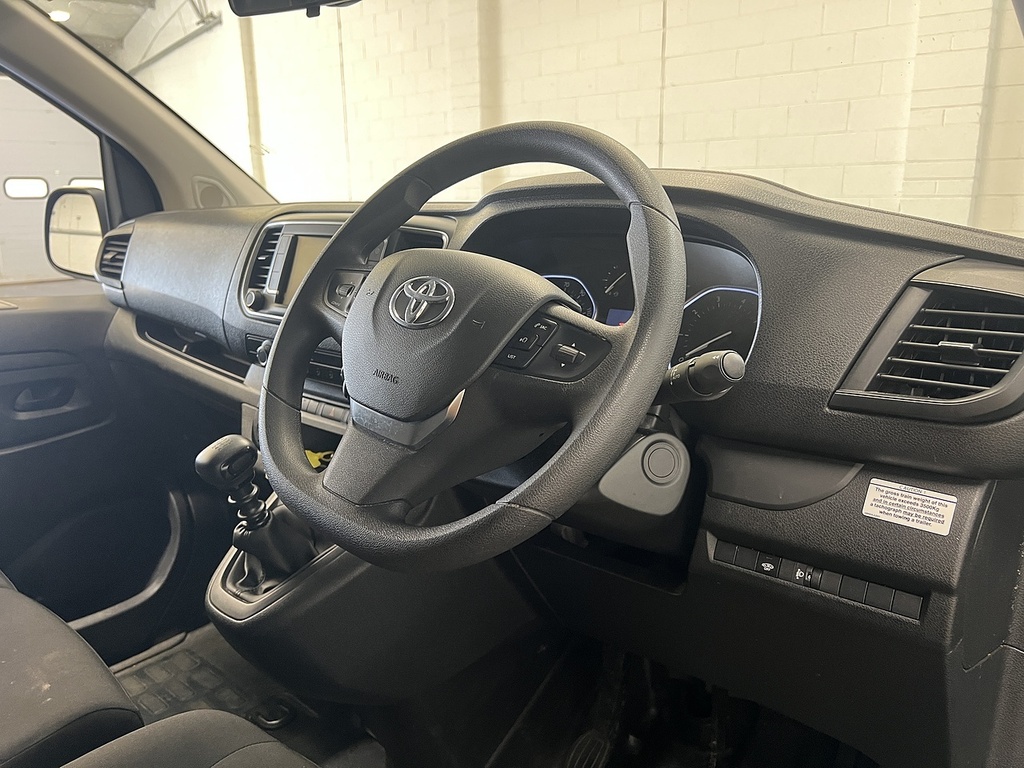 Toyota PROACE 2.0D Design Medium Panel Van 6Dr Mwb Black #6