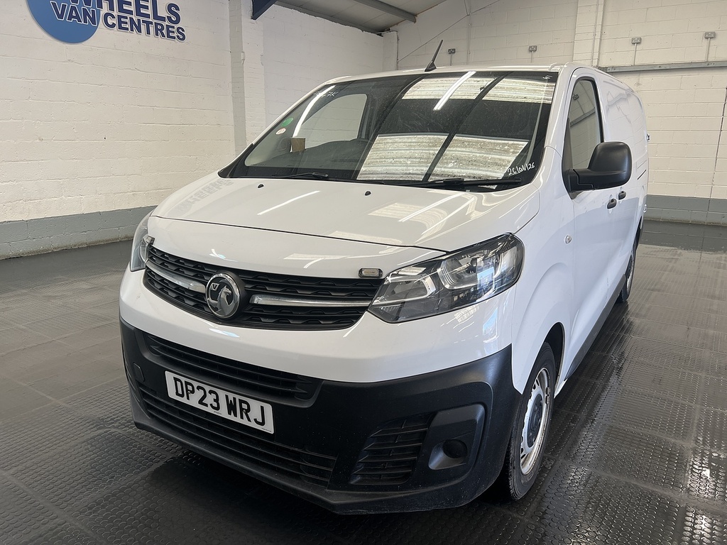 Vauxhall Vivaro 1.5 Turbo D 2900 Prime Panel Van 6Dr White