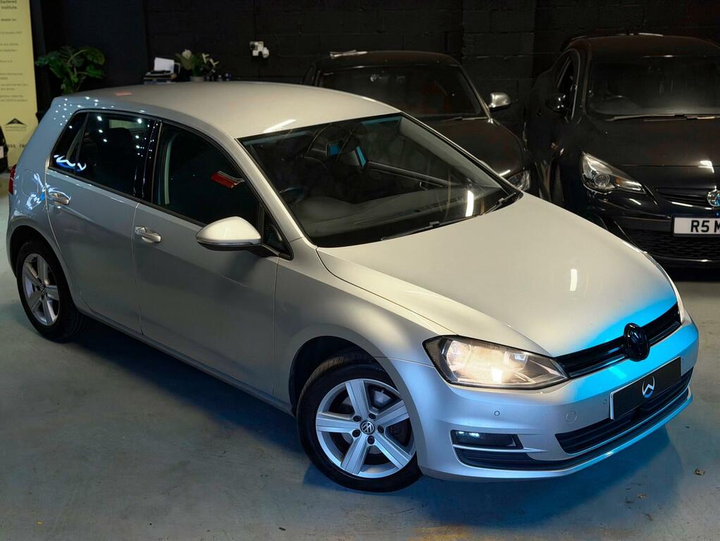 Volkswagen Golf 1.6 Tdi Bluemotion Tech Match Edition Hatchback DG65XMB Silver #3