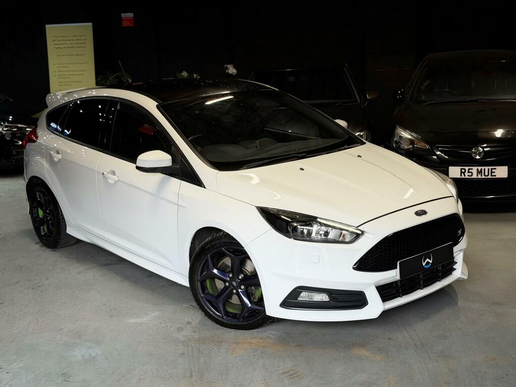 Ford Focus 2.0 Tdci St-3 Euro 6 Ss White #2