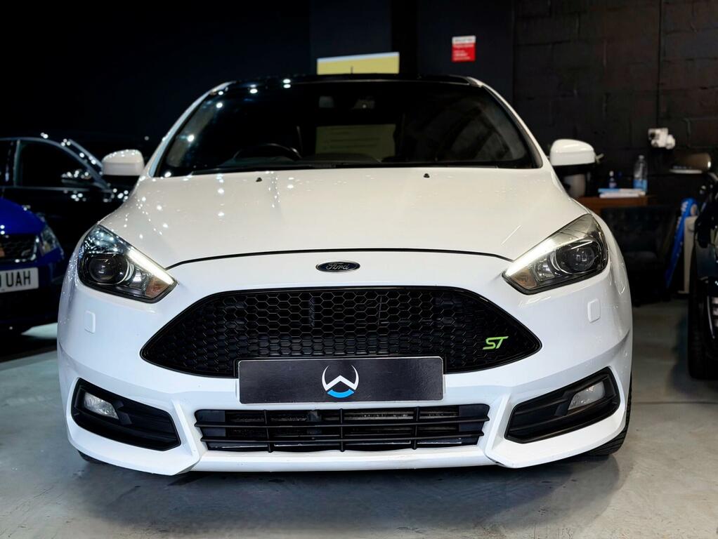Ford Focus 2.0 Tdci St-3 Euro 6 Ss White #3