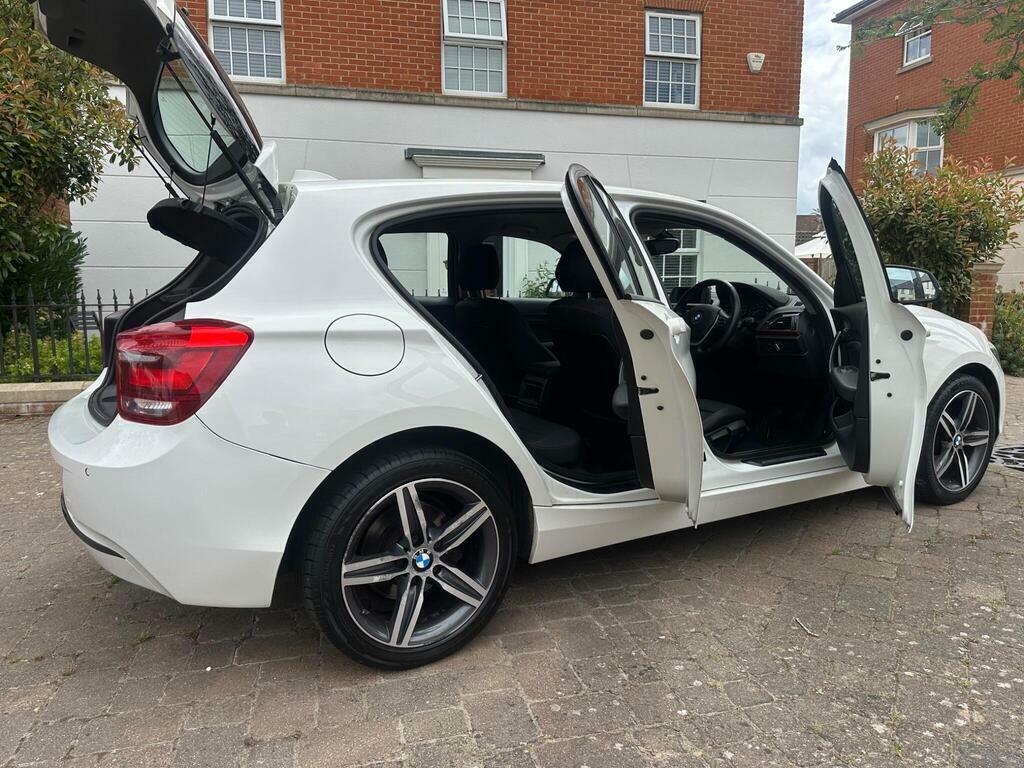 BMW 1 Series 1.6 116I Sport Euro 6 S S White #4